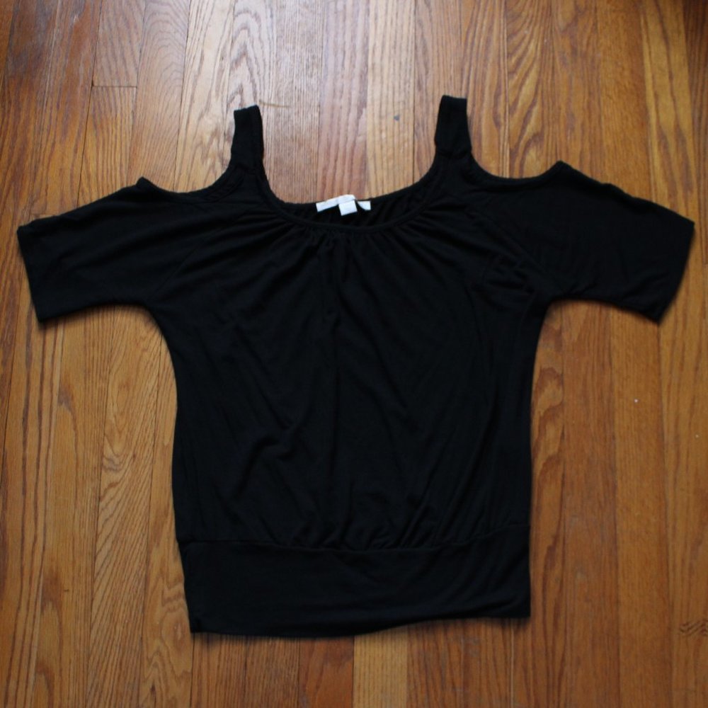 Boston Proper Exposed Shoulder Top